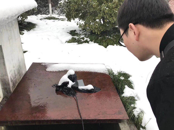 嚴(yán)寒風(fēng)雪！擋不住為客戶服務(wù)的熱情
